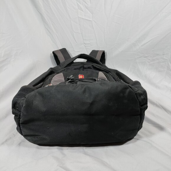 SwissGear Backpack Black Airflow 17in Bag (1186) Hiking Travel School - Picture 5 of 14